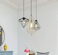 Vakkerlight Diamond Hanging Light Pendant Lights