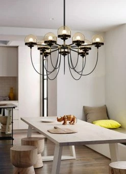 Vakkerlight Glass Ball Chandelier Chandeliers