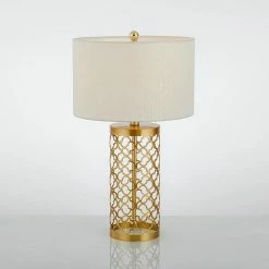 Brand new ❤️ Vakkerlight Openwork Metal Table Lamp ⭐ 33 Vakkerlight Openwork Metal Table Lamp