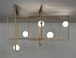 Vakkerlight Mondrian Glass Ceiling Light