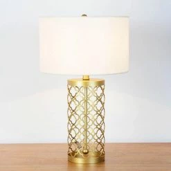 Brand new ❤️ Vakkerlight Openwork Metal Table Lamp ⭐ 32 Vakkerlight Openwork Metal Table Lamp
