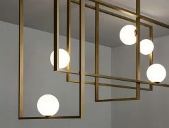 Vakkerlight Mondrian Glass Ceiling Light
