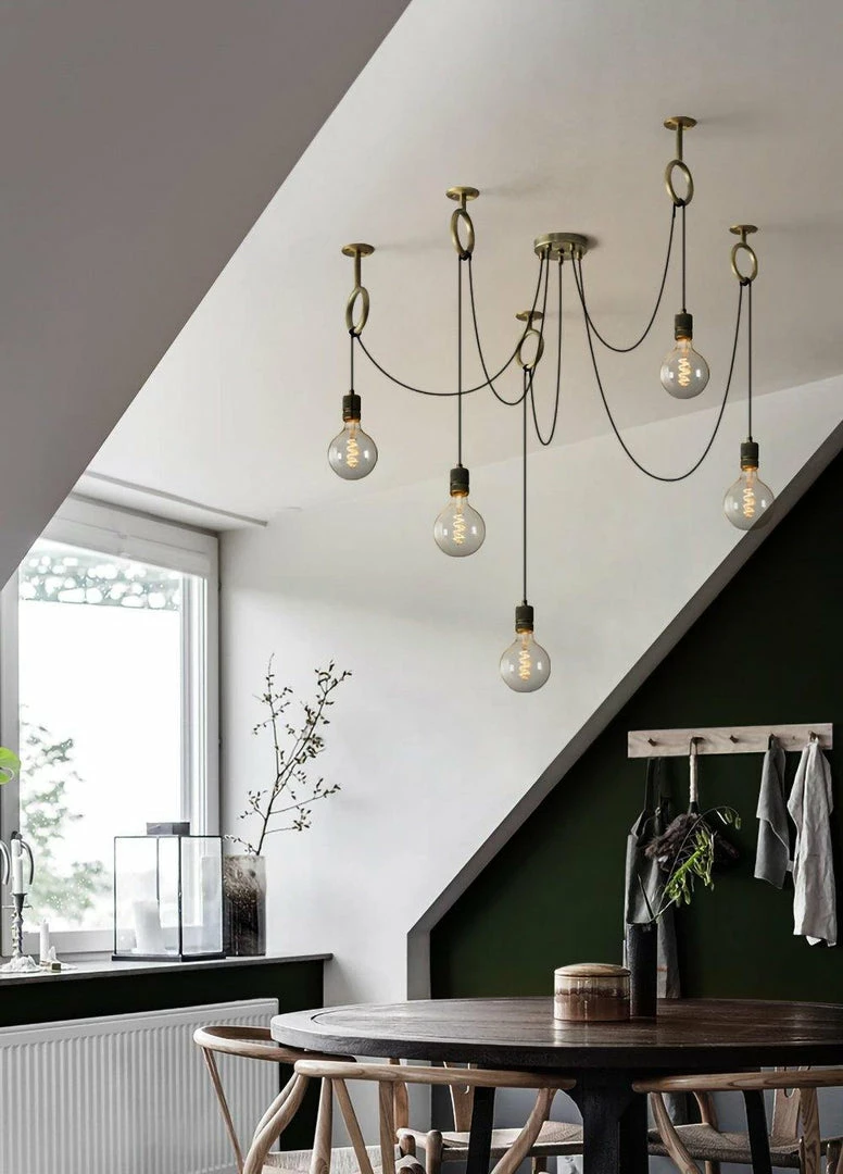 Brand new 🤩 Vakkerlight Chandeliers Industrial Spider Chandelier 🎁 15 Vakkerlight Chandeliers Industrial Spider Chandelier