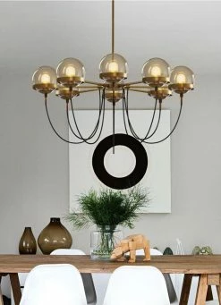 Vakkerlight Glass Ball Chandelier Chandeliers