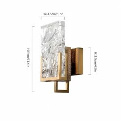 Cheapest ๐ Vakkerlight Ice Crystal Wall Lamp Wall Sconces โ๏ธ 49 Vakkerlight Ice Crystal Wall Lamp Wall Sconces