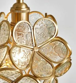 Deals ✔️ Vakkerlight Glass Petal Pendant Lights 😍 45 Vakkerlight Glass Petal Pendant Lights