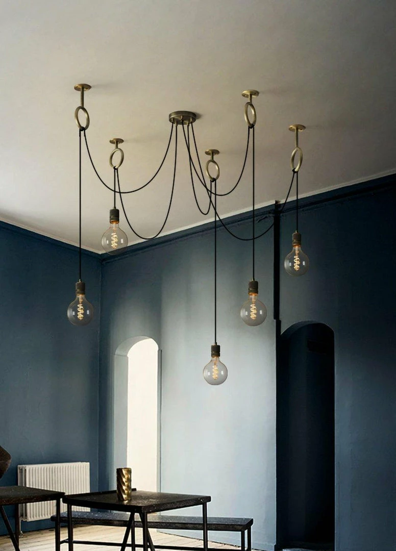 Brand new 🤩 Vakkerlight Chandeliers Industrial Spider Chandelier 🎁 17 Vakkerlight Chandeliers Industrial Spider Chandelier