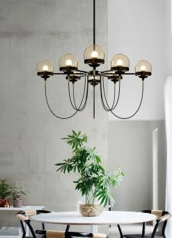 Vakkerlight Glass Ball Chandelier Chandeliers