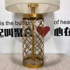 Brand new ❤️ Vakkerlight Openwork Metal Table Lamp ⭐ 48 Vakkerlight Openwork Metal Table Lamp