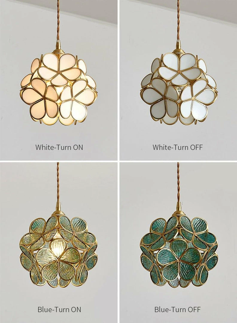 Deals ✔️ Vakkerlight Glass Petal Pendant Lights 😍 17 Vakkerlight Glass Petal Pendant Lights