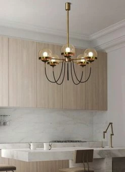 Vakkerlight Glass Ball Chandelier Chandeliers