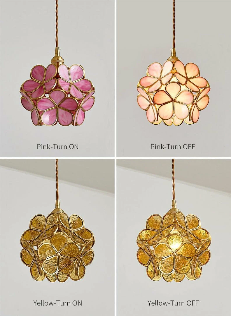 Deals ✔️ Vakkerlight Glass Petal Pendant Lights 😍 18 Vakkerlight Glass Petal Pendant Lights