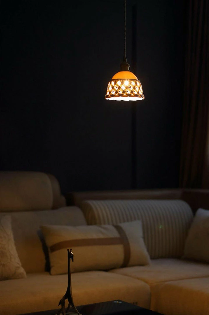 Buy π Vakkerlight Openwork Ceramic Pendant Lamp Pendant Lights π 13 Vakkerlight Openwork Ceramic Pendant Lamp Pendant Lights