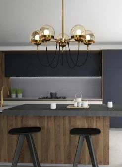 Vakkerlight Glass Ball Chandelier Chandeliers