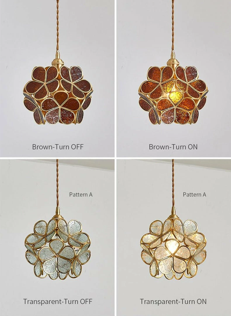 Deals ✔️ Vakkerlight Glass Petal Pendant Lights 😍 20 Vakkerlight Glass Petal Pendant Lights