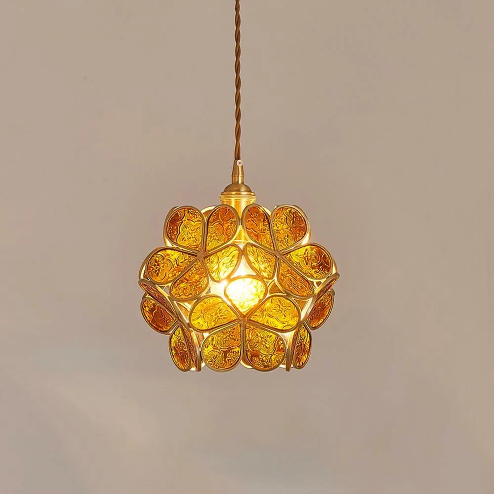 Deals ✔️ Vakkerlight Glass Petal Pendant Lights 😍 5 Vakkerlight Glass Petal Pendant Lights