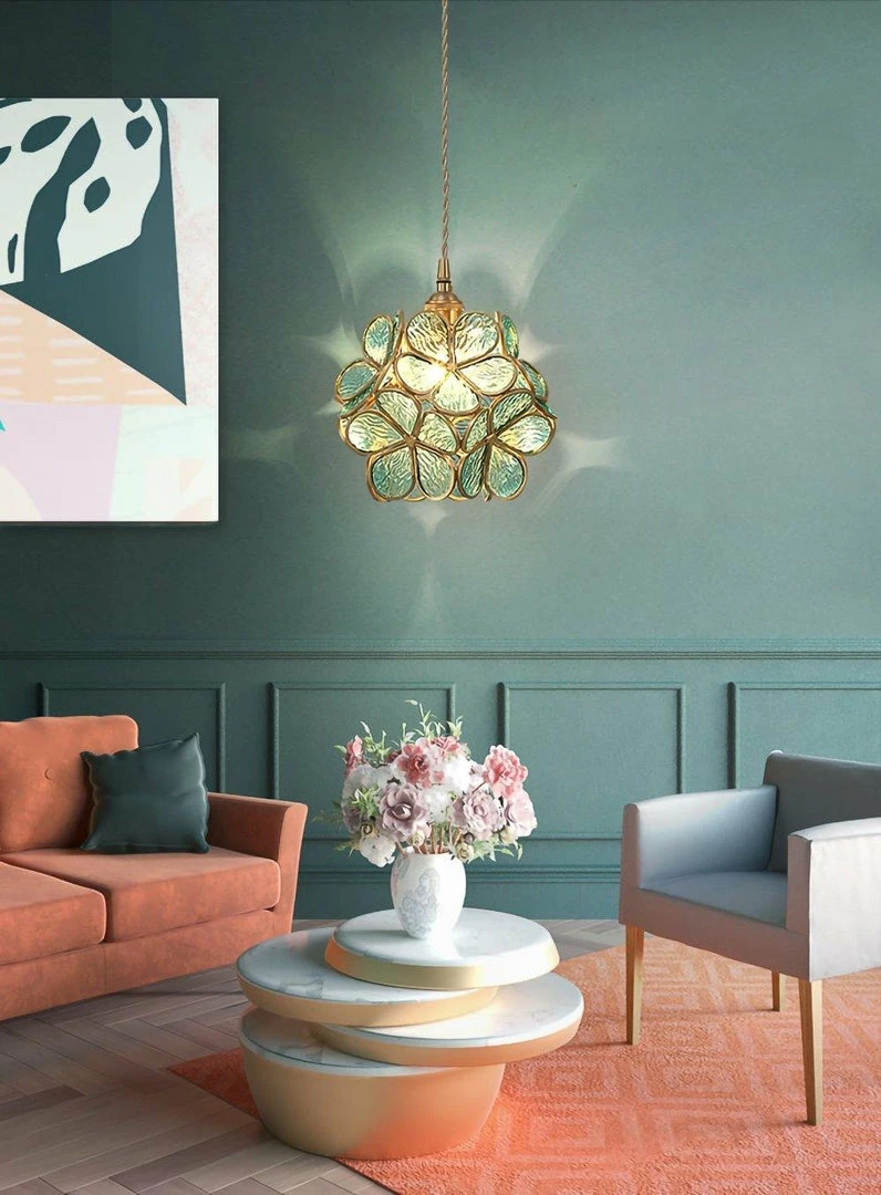 Deals ✔️ Vakkerlight Glass Petal Pendant Lights 😍 25 Vakkerlight Glass Petal Pendant Lights