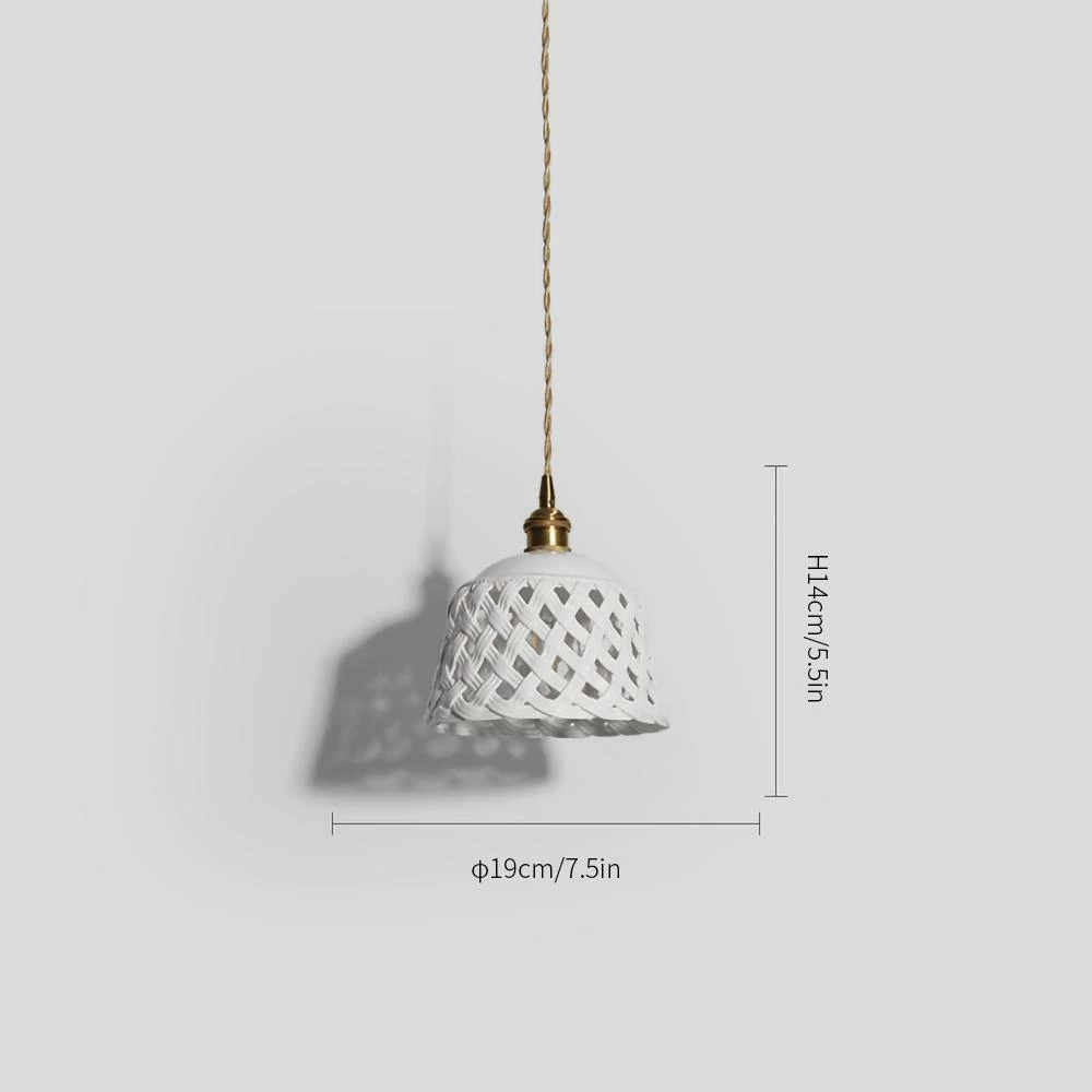 Buy π Vakkerlight Openwork Ceramic Pendant Lamp Pendant Lights π 26 Vakkerlight Openwork Ceramic Pendant Lamp Pendant Lights