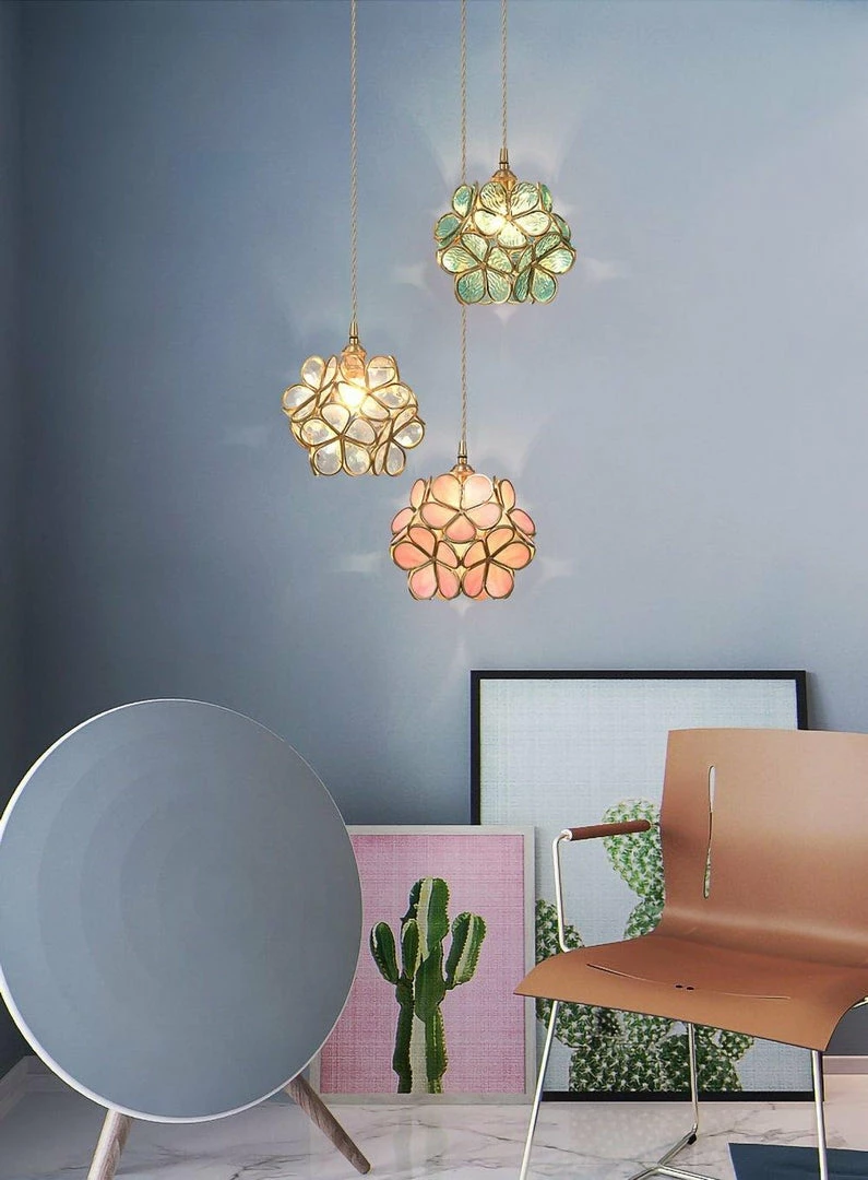 Deals ✔️ Vakkerlight Glass Petal Pendant Lights 😍 27 Vakkerlight Glass Petal Pendant Lights