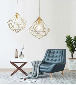 Vakkerlight Diamond Hanging Light Pendant Lights