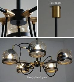 Vakkerlight Glass Ball Chandelier Chandeliers