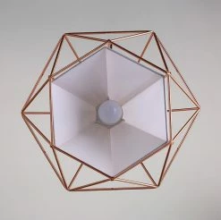 Vakkerlight Pendant Lights Diamond Cage Metal Pendant