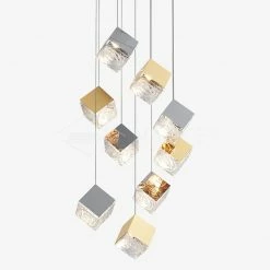 Vakkerlight Living Room Pyrite Chandelier