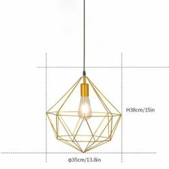 Vakkerlight Diamond Hanging Light Pendant Lights