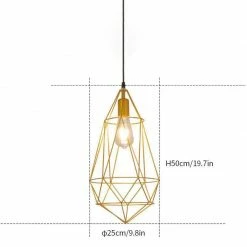 Vakkerlight Diamond Hanging Light Pendant Lights