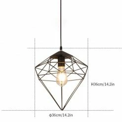 Vakkerlight Diamond Hanging Light Pendant Lights