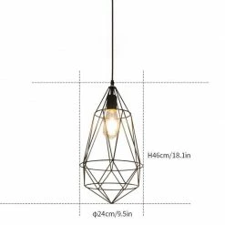 Vakkerlight Diamond Hanging Light Pendant Lights
