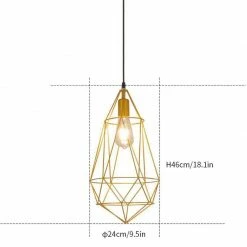 Vakkerlight Diamond Hanging Light Pendant Lights