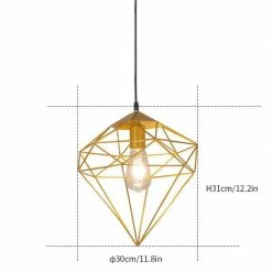 Vakkerlight Diamond Hanging Light Pendant Lights