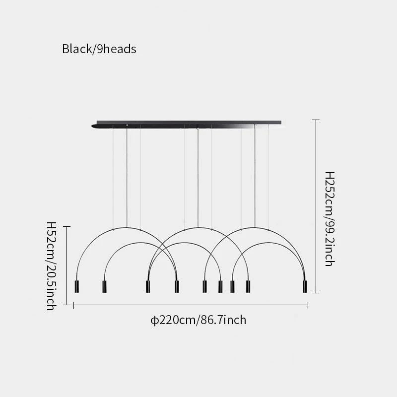 Budget ๐ Vakkerlight Chandeliers Arcs Pendant Light ๐ฏ 31 Vakkerlight Chandeliers Arcs Pendant Light