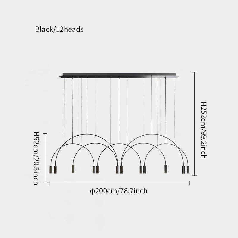 Budget ๐ Vakkerlight Chandeliers Arcs Pendant Light ๐ฏ 33 Vakkerlight Chandeliers Arcs Pendant Light