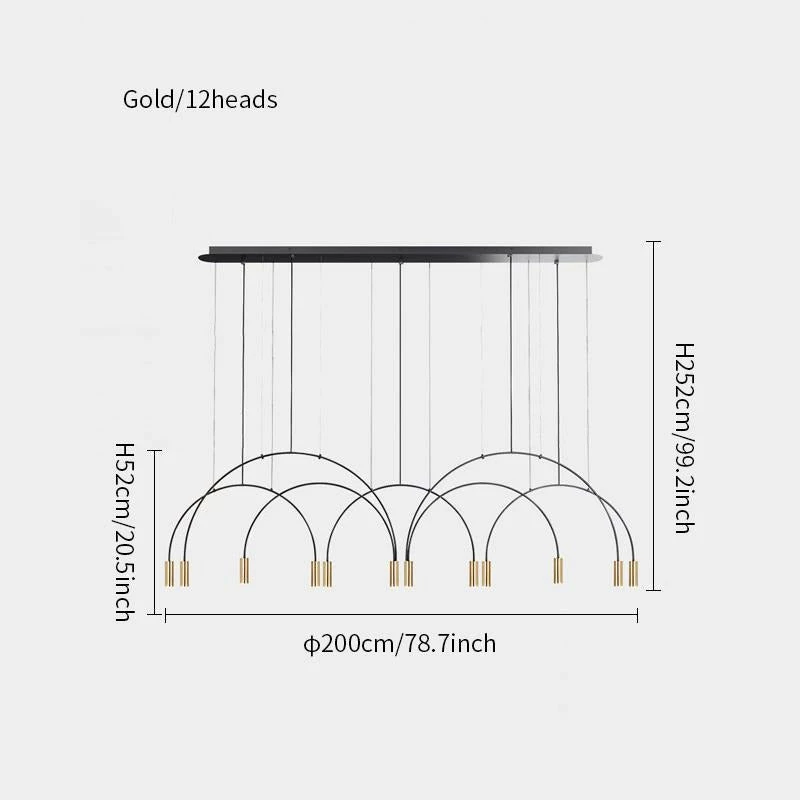 Budget ๐ Vakkerlight Chandeliers Arcs Pendant Light ๐ฏ 34 Vakkerlight Chandeliers Arcs Pendant Light