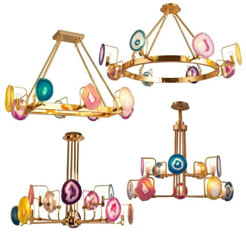 Outlet ๐งจ Vakkerlight Agate Chandelier ๐ฏ 14 Vakkerlight Agate Chandelier
