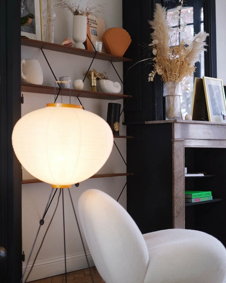 Hot Sale ✔️ Vakkerlight Rice Paper Floor Lamp ⌛ 35 Vakkerlight Rice Paper Floor Lamp