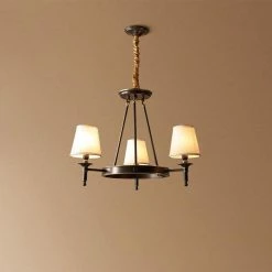 Vakkerlight Chandeliers Antique Brass Chandelier
