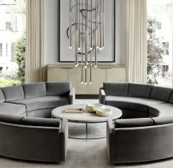 Vakkerlight Aquitaine Round Chandelier Living Room