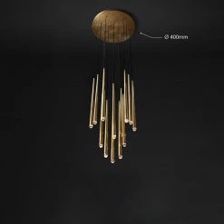 Vakkerlight Aquitaine Round Chandelier Living Room