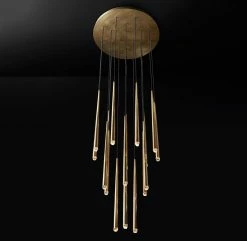 Vakkerlight Aquitaine Round Chandelier Living Room