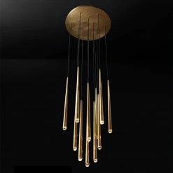 Vakkerlight Aquitaine Round Chandelier Living Room