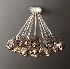 Vakkerlight Ceiling Lamp Flushmount Crystal Ball