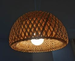 Vakkerlight Bamboo Braided Pendant Lamp Pendant Lights