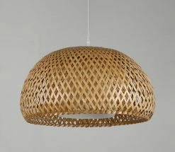 Vakkerlight Bamboo Braided Pendant Lamp Pendant Lights