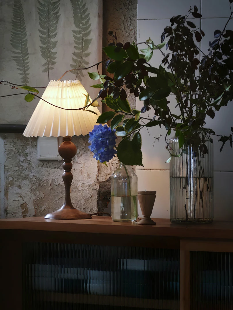 Wholesale 🛒 Vakkerlight Bellini Wooden Turned Table Lamp Table Lamps ✨ 12 Vakkerlight Bellini Wooden Turned Table Lamp Table Lamps