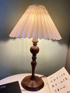 Wholesale 🛒 Vakkerlight Bellini Wooden Turned Table Lamp Table Lamps ✨ 65 Vakkerlight Bellini Wooden Turned Table Lamp Table Lamps