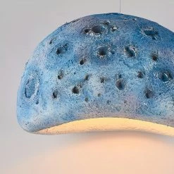 Buy 😍 Vakkerlight Pendant Lights Blue Planet Moon Pendant Lamp 👏 46 Vakkerlight Pendant Lights Blue Planet Moon Pendant Lamp