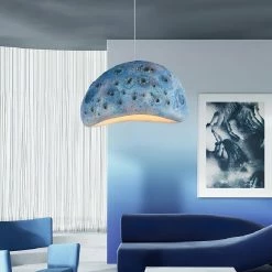 Buy 😍 Vakkerlight Pendant Lights Blue Planet Moon Pendant Lamp 👏 37 Vakkerlight Pendant Lights Blue Planet Moon Pendant Lamp